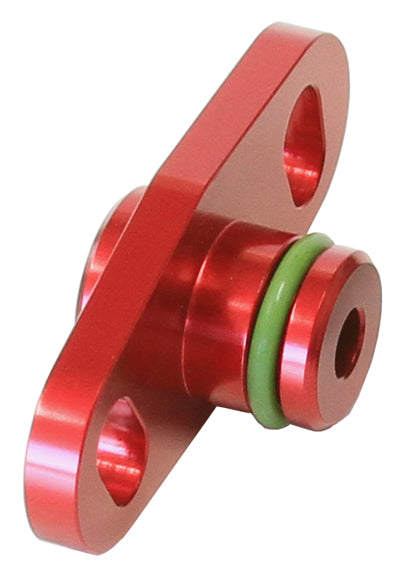 Fuel Rail Adapter (Red) Suit Mitsubishi 16mm Seal & 37-40mm Centres