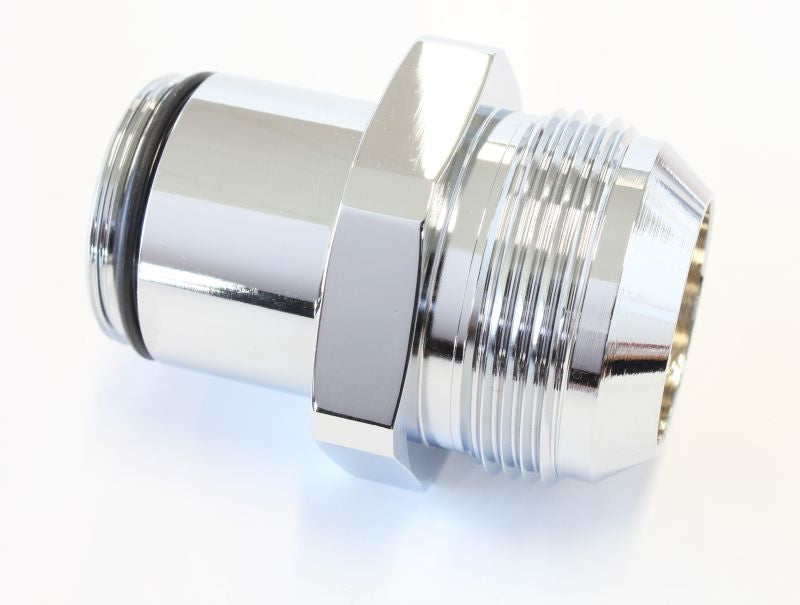 -20 AN Water Neck Adapter - Chrome Suits 360° Swivel Aeroflow Water Necks