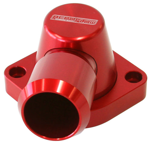 Billet Swivel Thermostat Housing - Red Finish Suits GM LS3. Housing isdesigned to suit LS2 thermostat.