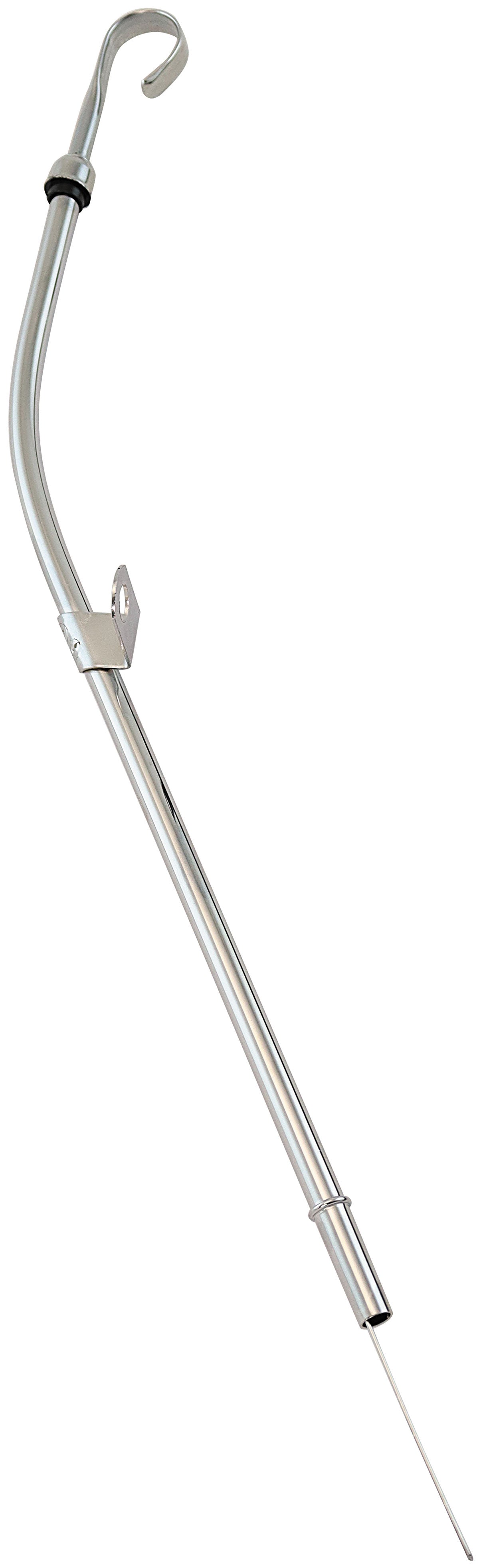 Holden V8 Front Sump Engine Dipstick - Chrome Plated Steel Suit 253-308 VB-VT Holden Commodore