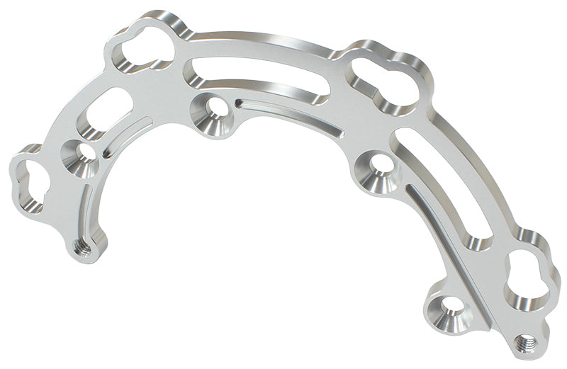 Supercharger Remote Starter Plate - Silver Suits Roots Style Supercharger, Use With AF64-2905 Blower Belt Guard
