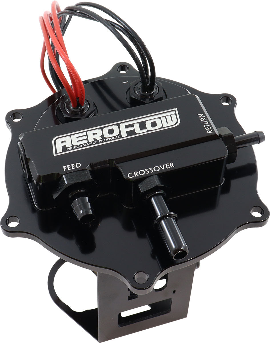 Billet Triple 39mm Fuel Pump Hanger - Polished Use With AF49-1041 Fuel Pump