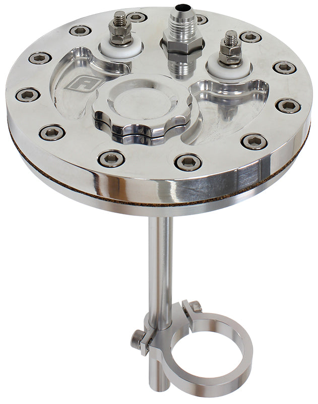 Drop-In Billet Fuel Cell Pump Hanger Polished Finish