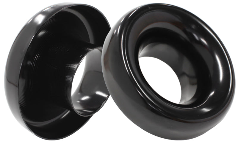 Intake Bellmouth - Black 4" Mount x 6" O. D, Suit Turbo Or Intake Pipe