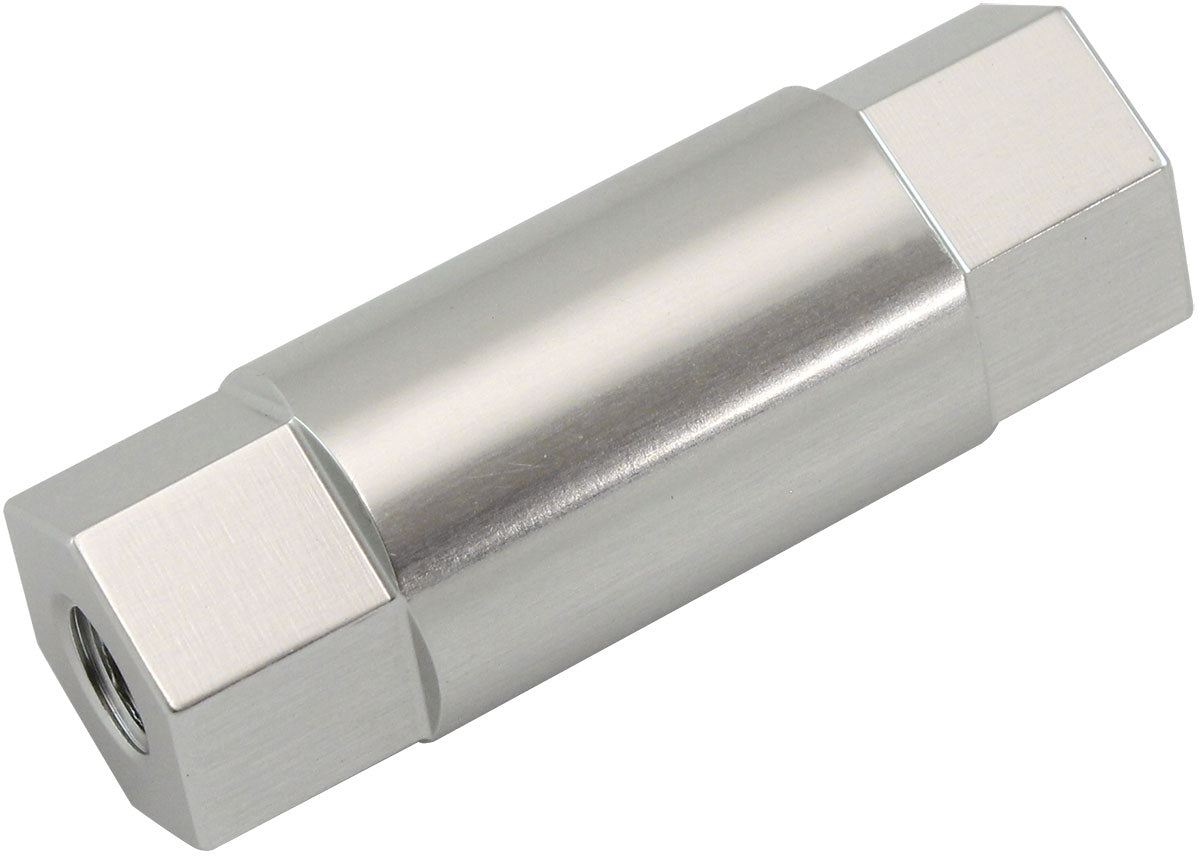M6 Female Hex Spacer, 40mm Length Silver Finish