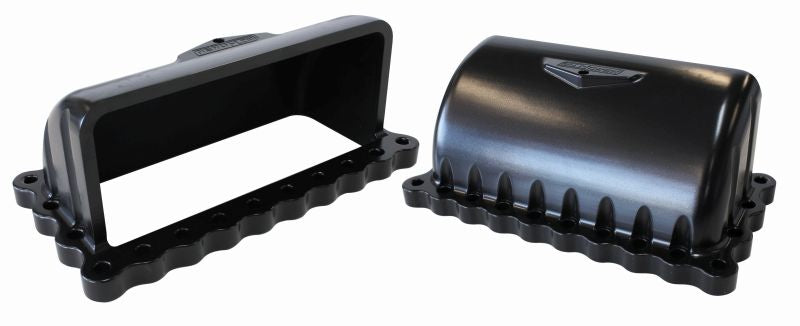 Billet Burst Panel Deflector Shield Black Finish