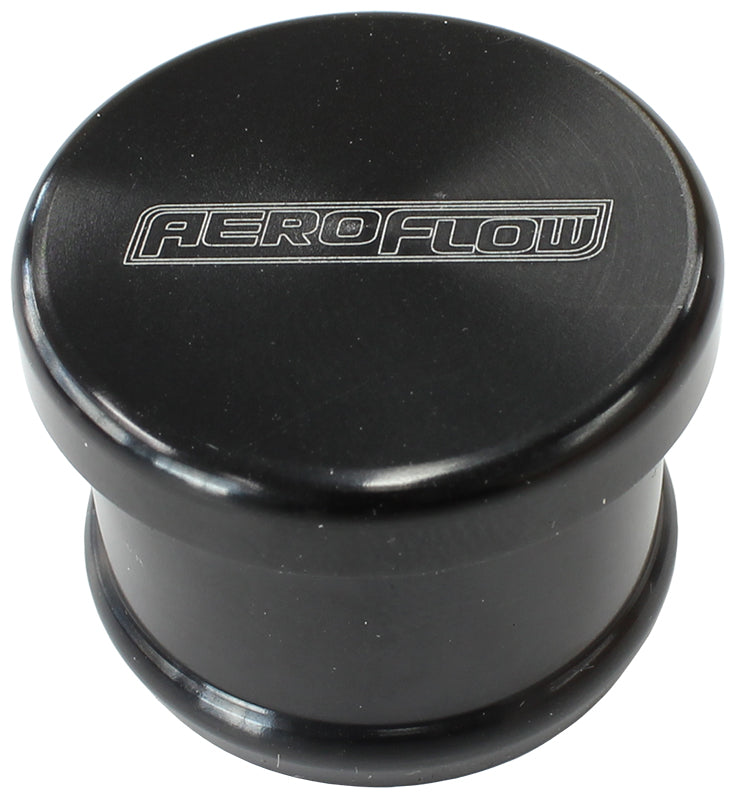 Blow-Off Valve Block-Off Plug - 30mm Black Finish