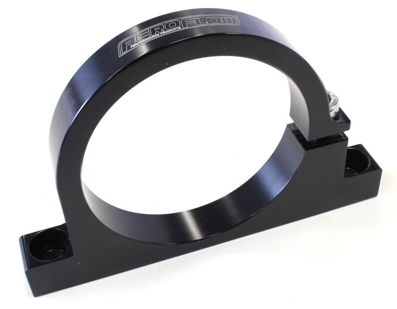 Single Billet Filter Bracket Black Finish. Suits 60mm Diameter Filters or Remote Reservoirs