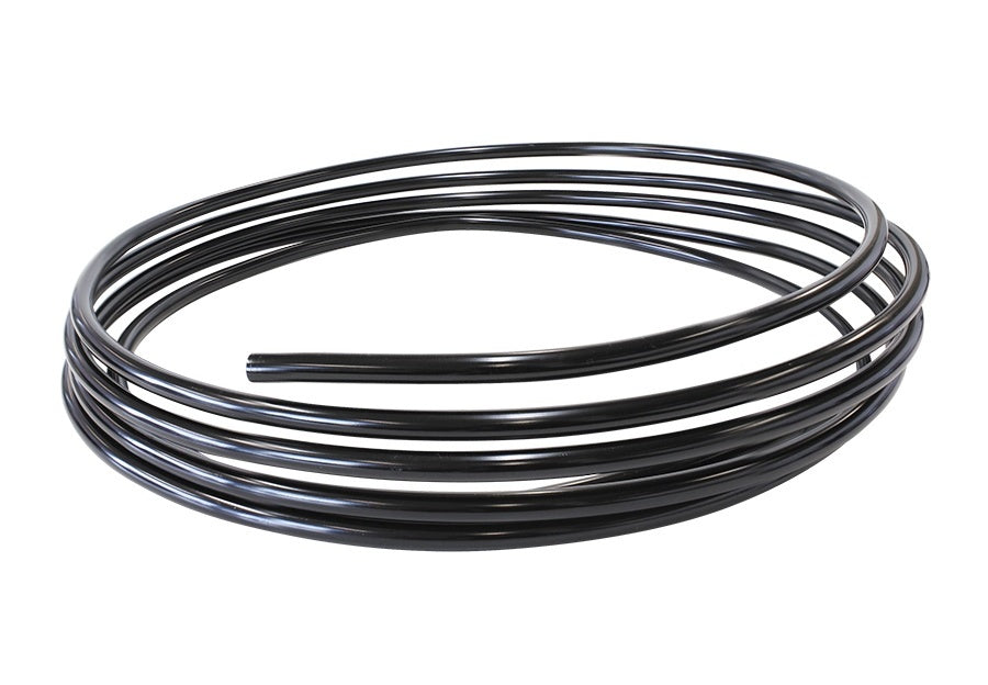 Aluminium Fuel Line 5/16" (7.9mm) 25ft (7.6m) Length Roll Black Finish