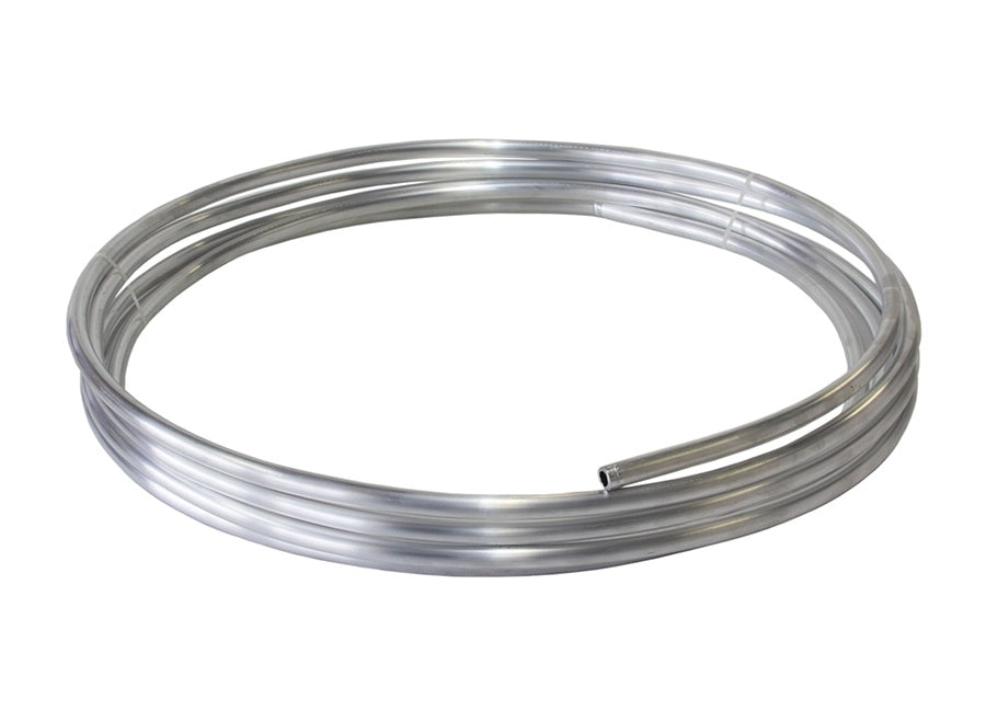 Aluminium Fuel Line 5/8" (15.88mm) 25ft. Length Roll Raw Finish