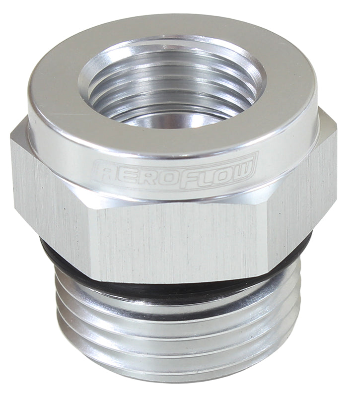 Temperature Probe Adapter - Silver -10 ORB To 5/8" -18 Thread