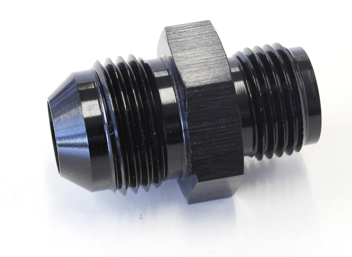 Inverted Seat Adapter 5/8"-18 to -8AN Black Finish