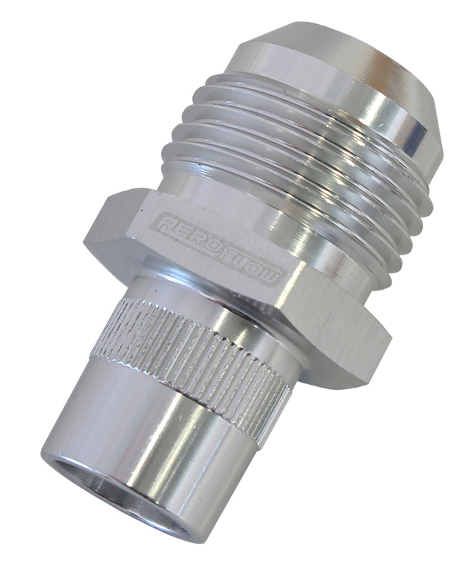 Breather Adapters -10AN Press in for Nissan Valve Covers with non-threaded hole, Silver finish