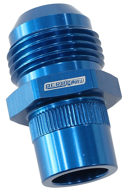 Press In Cover Breather Adapter - Blue -10AN Suit Nissan RB26