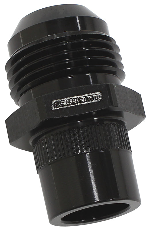 Press In Cover Breather Adapter - Black -12AN Suit Nissan RB26