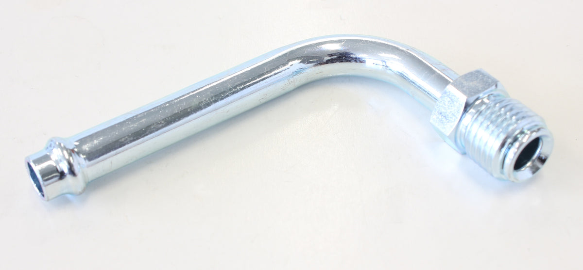 90° Holley / Stromberg Inlet Fitting 1/2" -20 Thread to 5/16" Barb