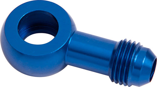 Alloy AN Banjo Fitting 12mm to -6AN Blue Finish