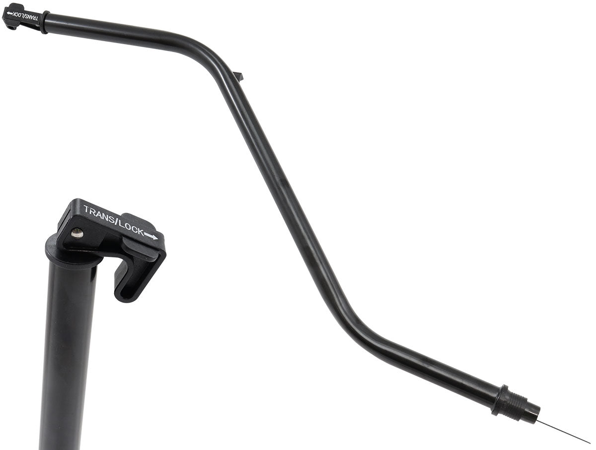 Aeroflow GM TH400 Locking Transmission Dipstick - Black Finish Solid Tube Transmission Dipstick