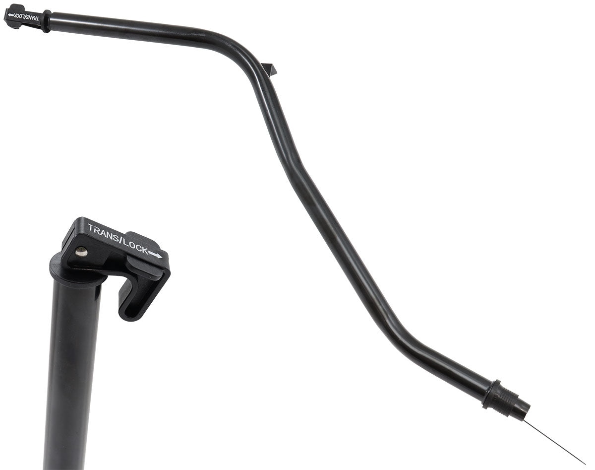 Aeroflow GM Powerglide Long Locking Transmission Dipstick - Black Finish Solid Tube Transmission Dipstick