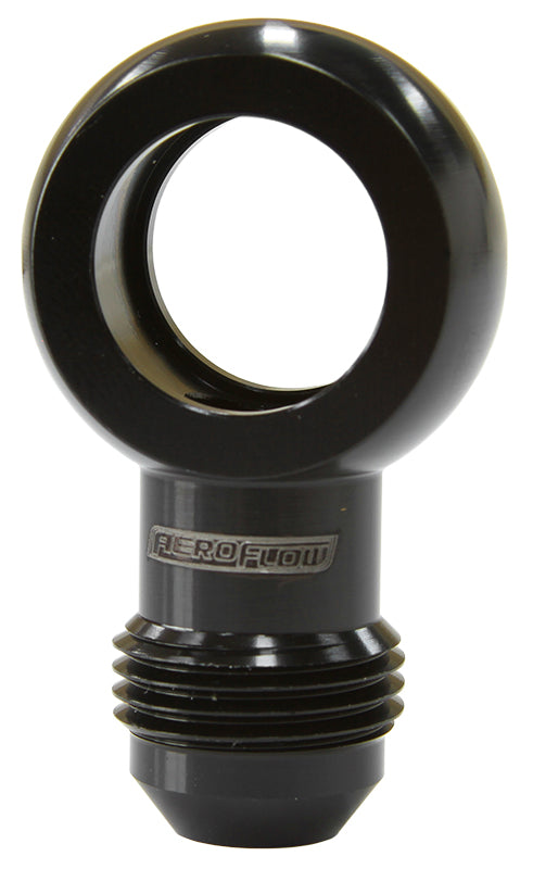 Alloy AN Banjo Fitting 18mm to -8AN Black Finish