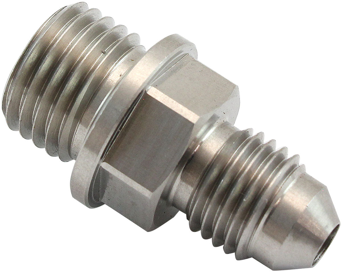Water Inlet/Outlet Male -4AN to M14 x 1.5mm Stainless Steel Fitting Suit Boosted Turbochargers