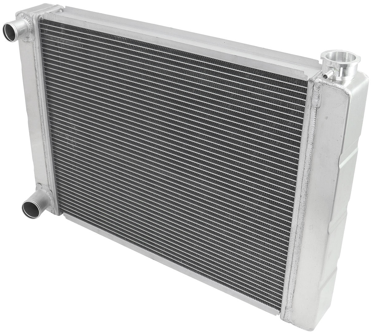 Universal GM AluminiumRadiator, Dual Pass, 27" x 19" x 3" Core Dimensions 19.75" x 19" x 2.25"