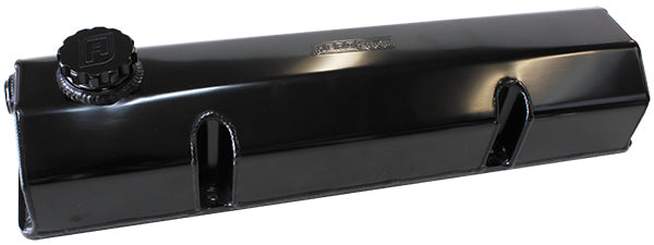 SB Chev Fabricated Billet Valve Covers Black Finish. Sold as a Pair