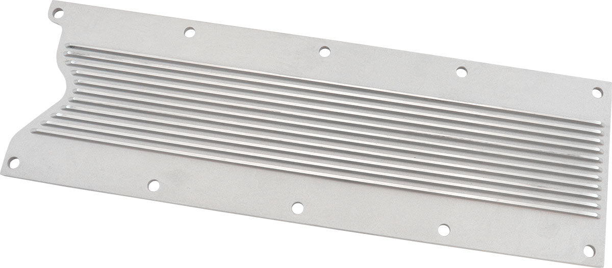 GM LS1 Finned Valley Plate, Natural Cast Finish Suit GM LS1 Series