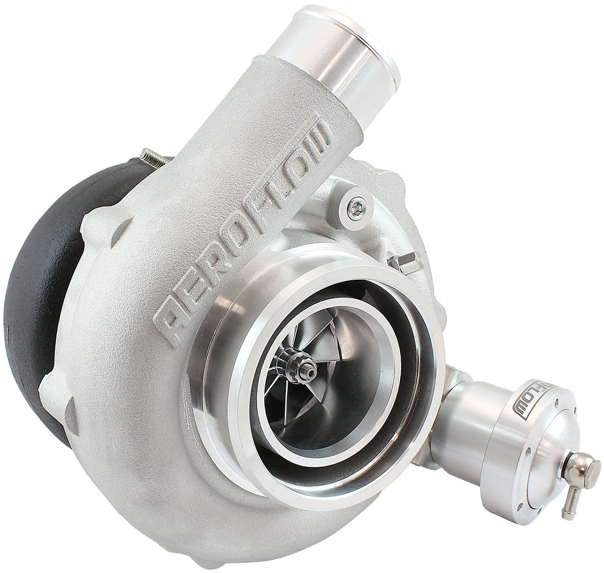 BOOSTED B5855 1.01 Turbocharger 770HP, Natural Cast Finish Internal Wastegate, V-Band Inlet & Exhaust Flanges