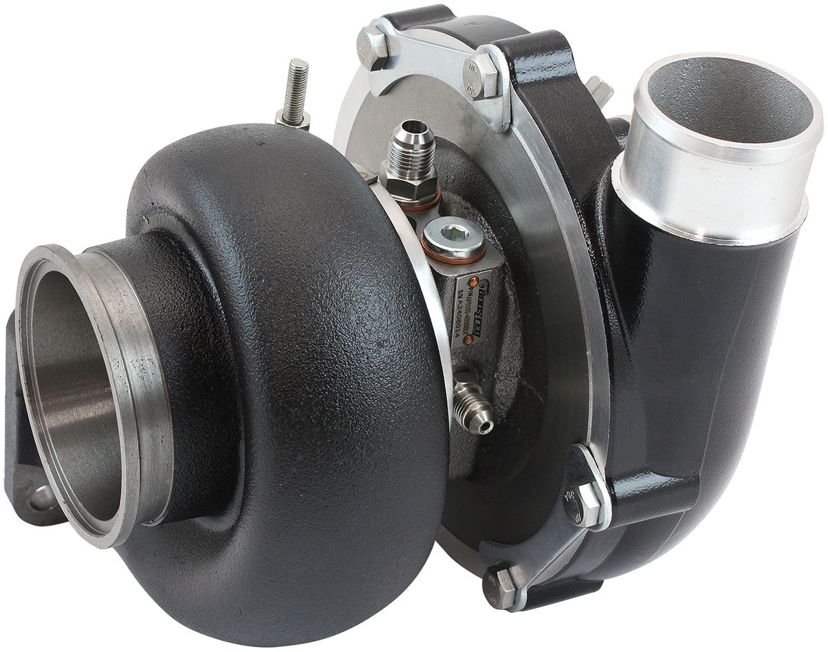 BOOSTED 6262 T4 1.01 Turbocharger 900HP, Hi Temp Black Finish External Wastegate, T4 Inlet Flange, V-Band Exhaust Flange