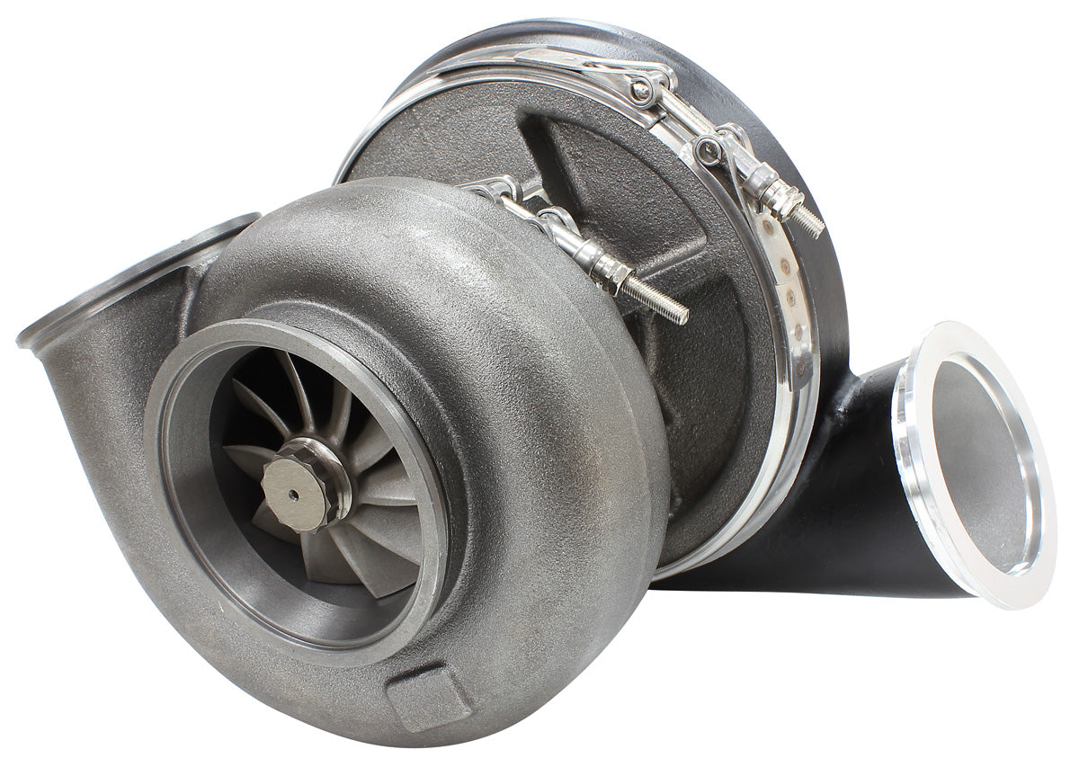 BOOSTED 7588 V-Band 1.31 Turbocharger 1500HP, Hi Temp Black Finish External Wastegate, V-Band Inlet & Exhaust Flanges