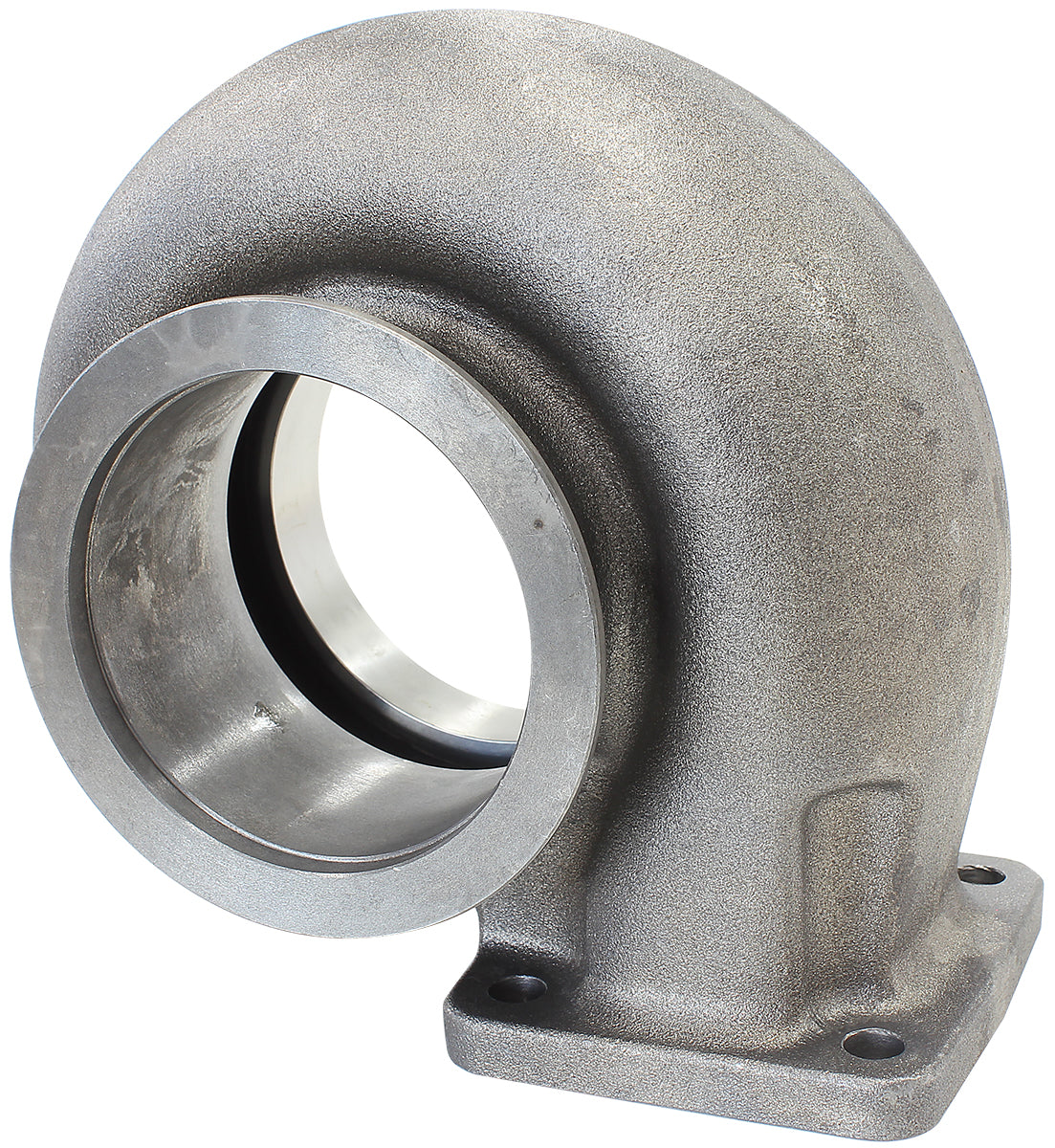 Boosted 1.25 A/R T4 Inlet & V-Band Outlet Turbo Exhaust Housing, Suits Boosted 7588 & 8888 Turbochargers Cast Iron Material