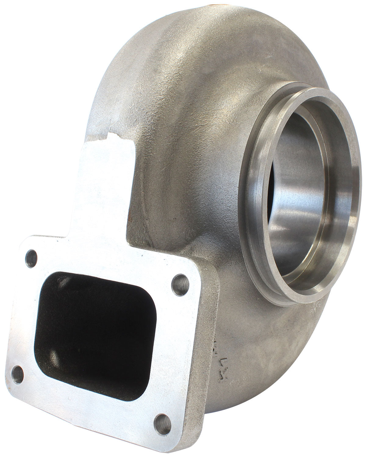 Boosted 1.24 A/R T6 Inlet & V-Band Outlet Turbo Exhaust Housing, Suits Boosted 94103, 98103, 102103 & 106103 Turbochargers Cast Iron Material