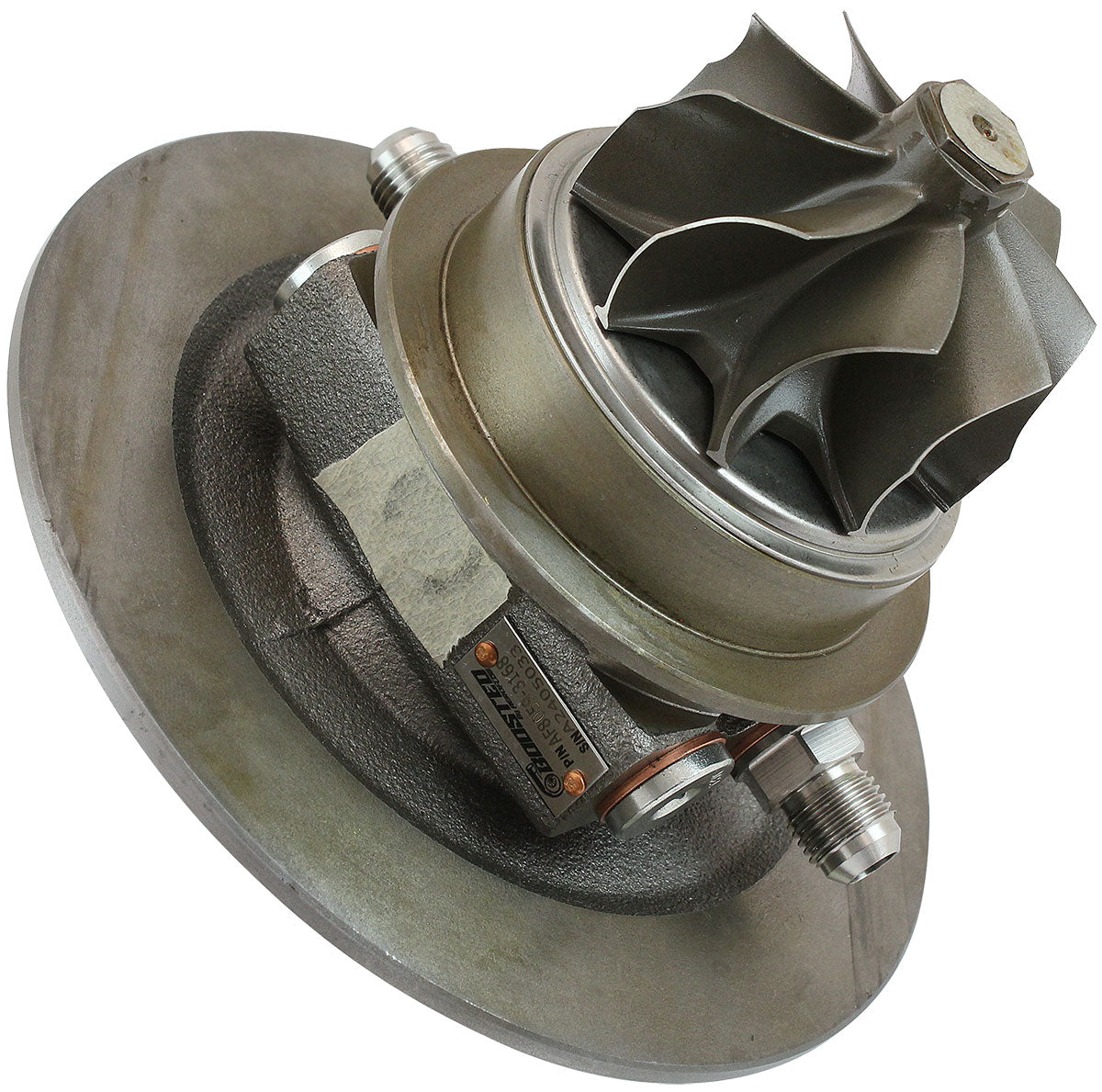 BOOSTED 6862 Reverse Rotation Turbocharger Core Only Dual Ball Bearing, Reverse Rotation, No Housing