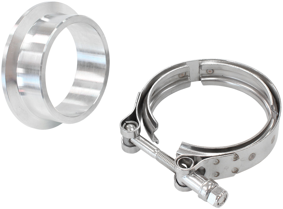 Boosted Compressor Outlet 4.21" O.D AluminumV-Band Kit Suit Boosted 7075, 7675, 7975 &8077 Turbochargers