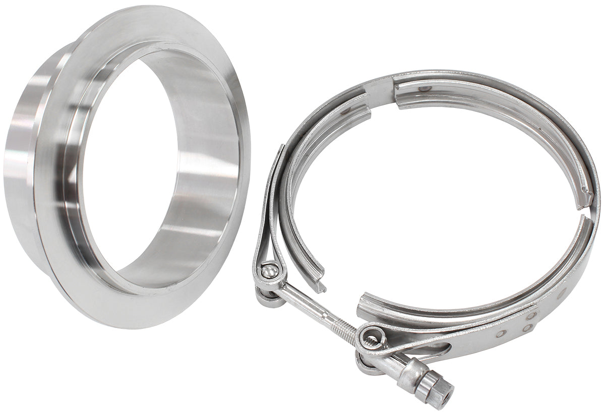 Boosted Turbine Outlet4.61" O.D Stainless SteelV-Band Kit Suit Boosted 7575 & 7588 Turbochargers