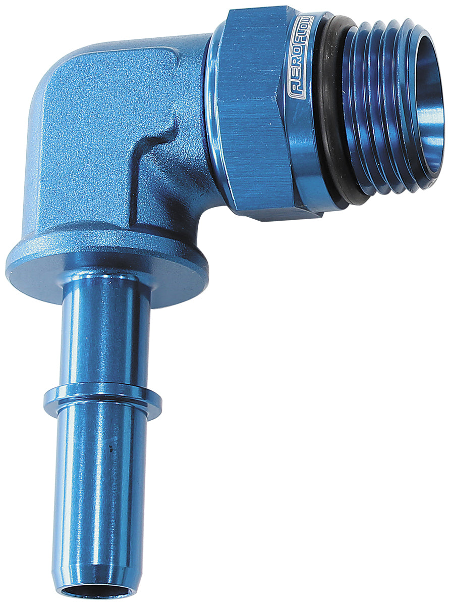 Push-On EFI Fuel Fittings - Blue 7.93mm (5/16) to -8 ORB