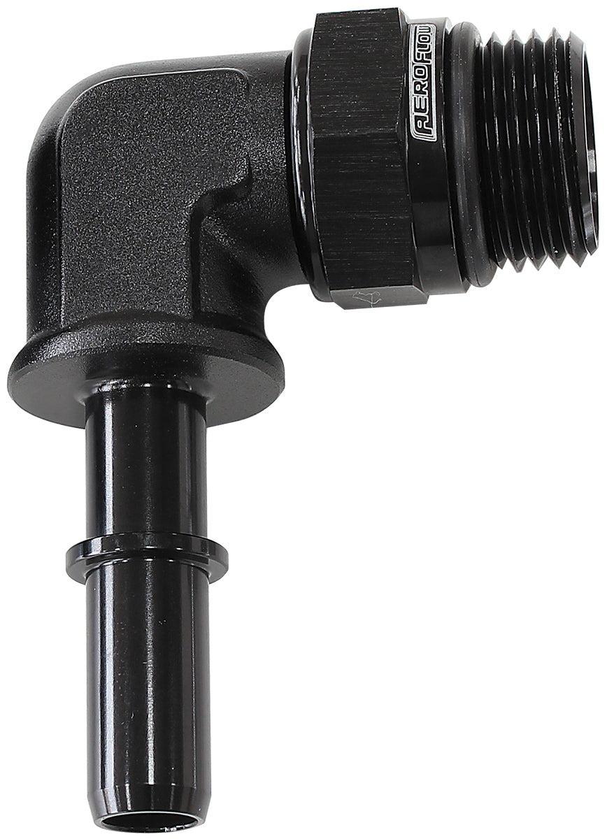 Push-On EFI Fuel Fittings - Black 7.93mm (5/16) to -8 ORB