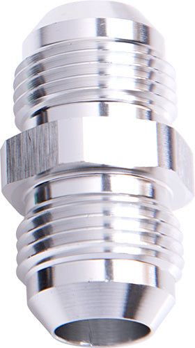Male Flare Union -20AN Silver Finish