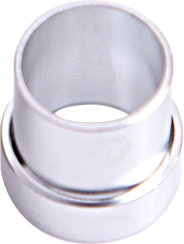 -6AN to 3/8" Aluminium Tube Sleeve - SilverFinish Sold As APair. Suits Aeroflow, Moroso &Russell Tubing