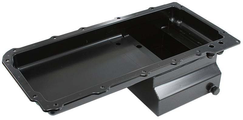 Aeroflow Fabricated LS Rear Sump Conversion Oil Pan Suits LS Series Chev into Holden HQ-WB, 1968-72 Nova, 1965-72 Chevelle and 1967-69 Camaro