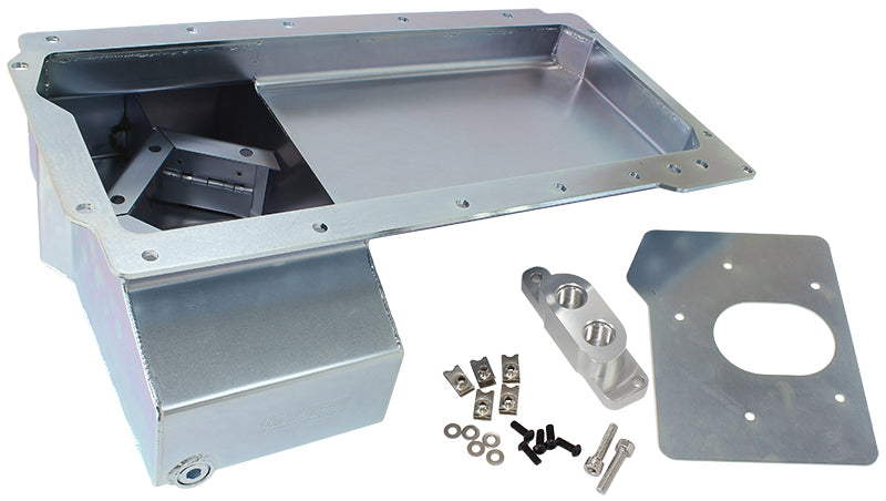 Fabricated LS Front Sump Conversion Oil Pan Suit GM LS Series Engine Into VB-VT Holden Commodore