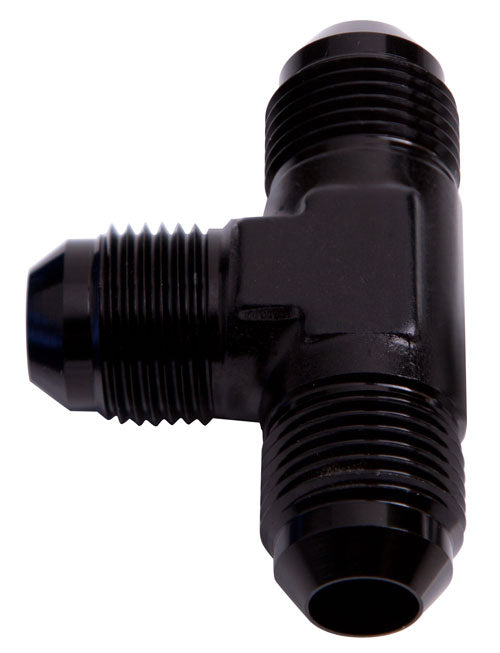 Flare AN Tee -10AN Black Finish