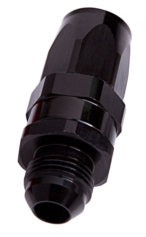 Male AN Taper Swivel Straight Hose End -16AN to -16AN Black Finish. Suit 100 & 450 Series Hose