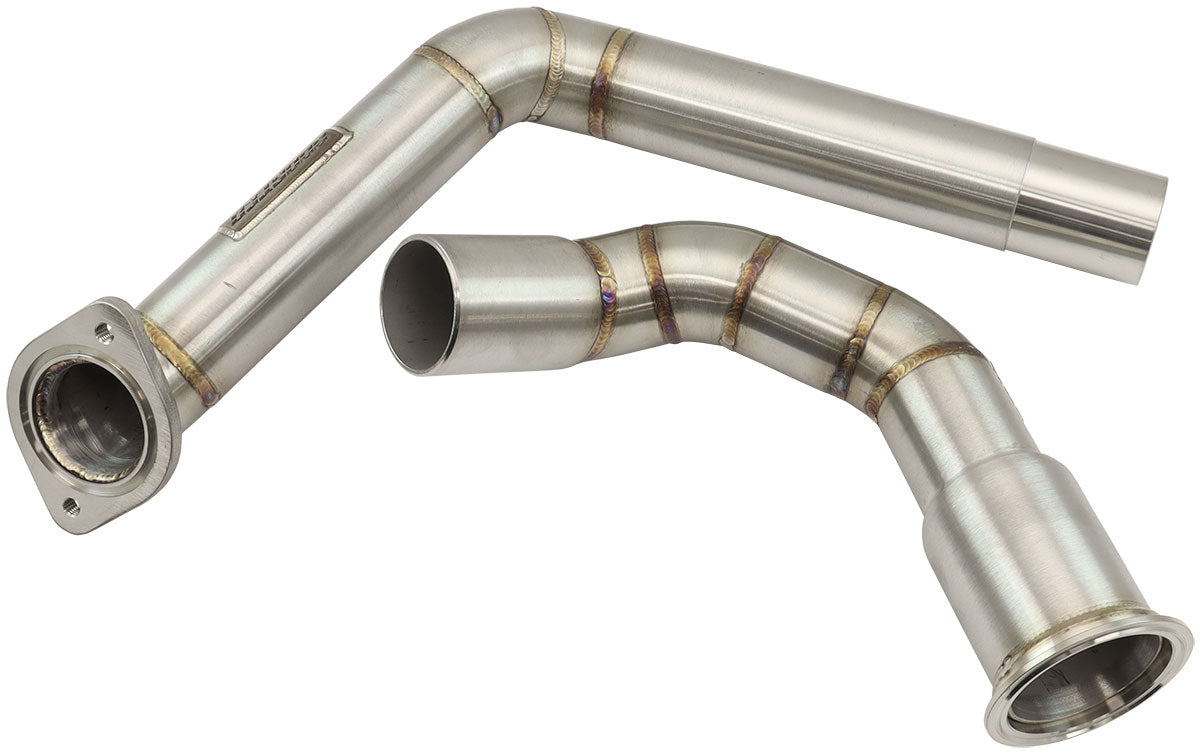 Boosted GM LS Universal Cross Over Stainless Turbo Manifold Suits Single and Twin Turbo GM LS Turbo Manifolds