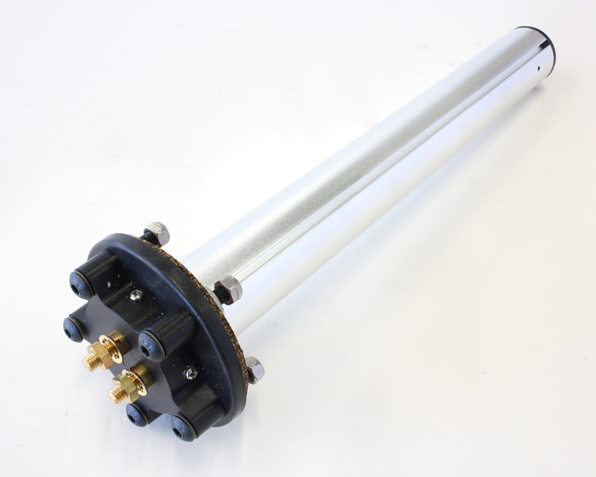 Fuel Sender Unit 240-33 ohm Top Mount Tube Style 10" Deep, 240 ohms Empty, 33 ohms Full