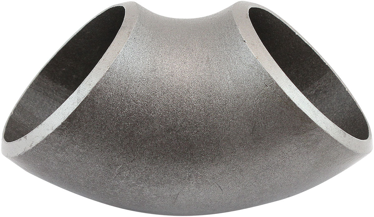 Boosted 2" (52mm) Steam Pipe Tube, 90 Degree Bend, 1D Radius 3/16" Wall Thickness, Carbon Steel Material