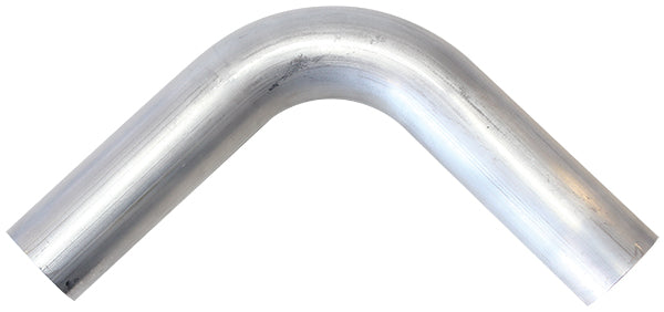 90° Aluminium Mandrel Bend 2-1/4" (57mm) Dia 5/64" (2.03mm) Wall. 5-1/2" (140mm) Leg