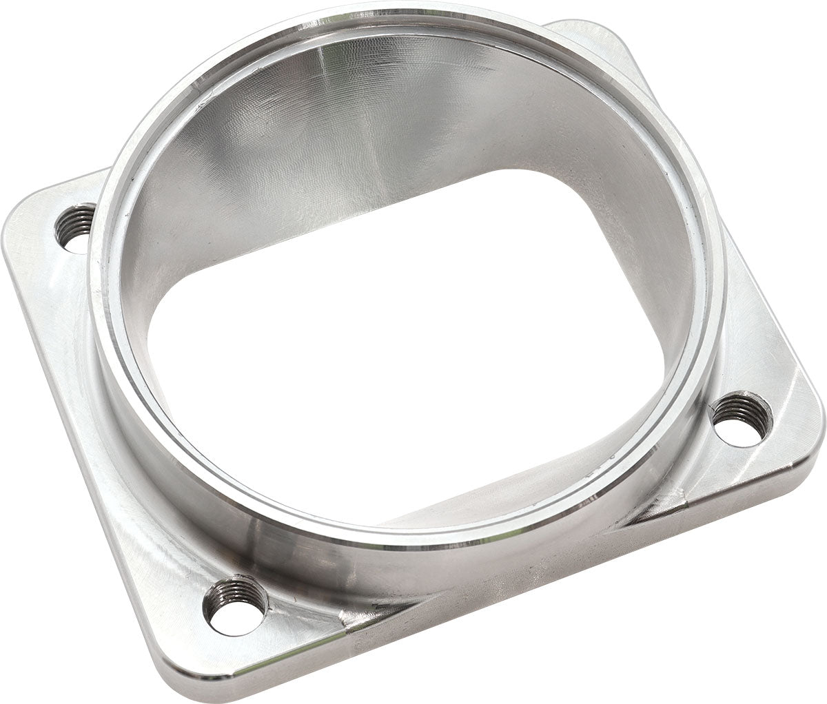 Boosted Transitional Turbo Flange - T4 to 3-1/2" Pipe Stainless Steel Flange
