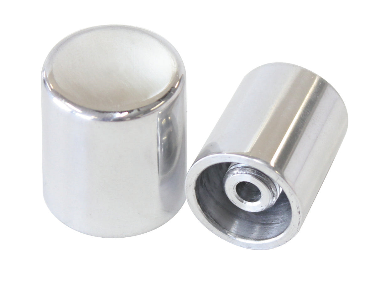 Billet A/C Charge Port Cover Suits #6 & #8 Large Charge Port Fittings